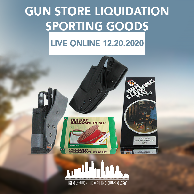 AUCTION CLOSED- Close Out GUN STORE LIQUIDATION!!! GUN HOLSTERS & More
